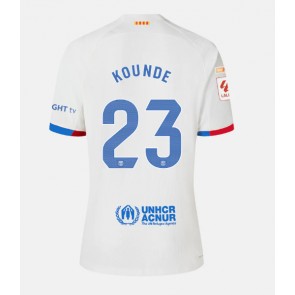 Maillot de foot Barcelona Jules Kounde #23 Extérieur 2023-24 Manches Courte